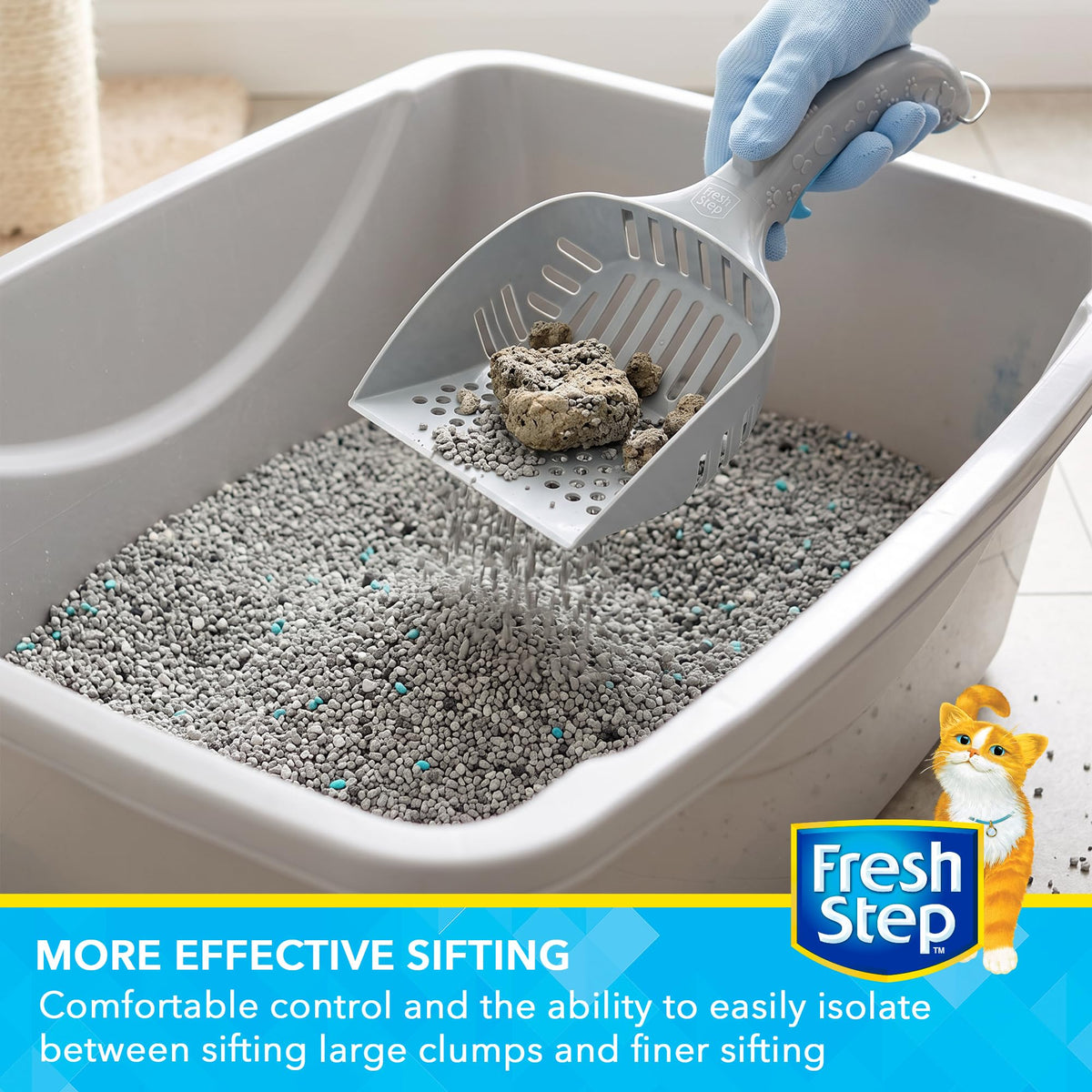 Cat Litter Scoop with Ergonomic Handle, 2-Pack V107359