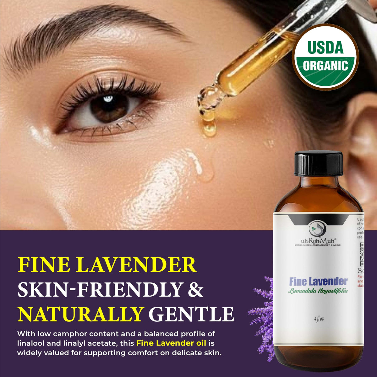 Organic Lavender Essential Oil 4 Fl Oz G59095