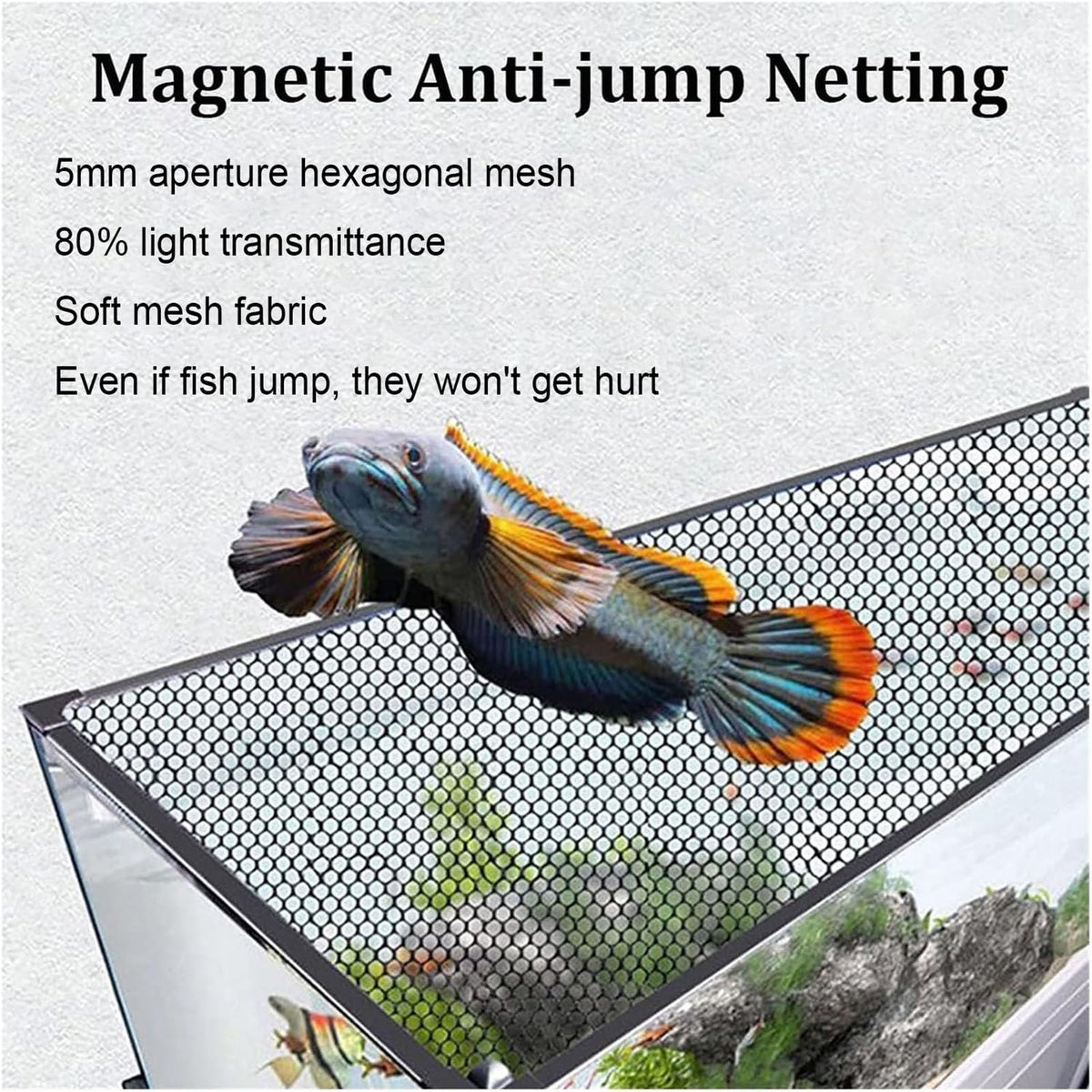 Magnetic Fish Tank Lid Cuttable Aquarium Top Cover K69591