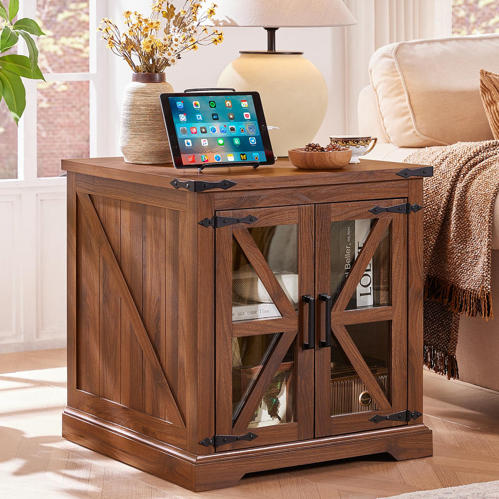 24'' End Table Set 2 with Charger D724