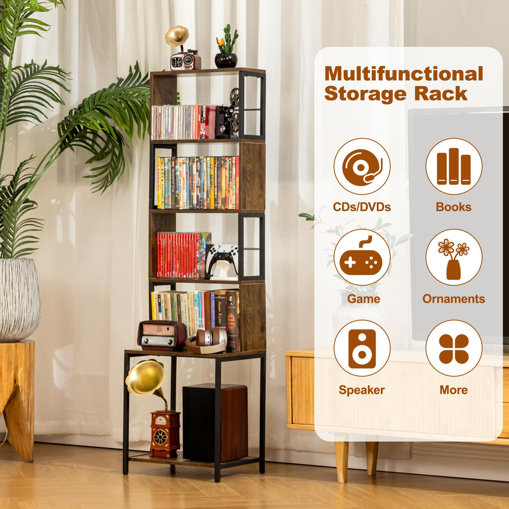6-Tier CD DVD Storage Rack Y87782