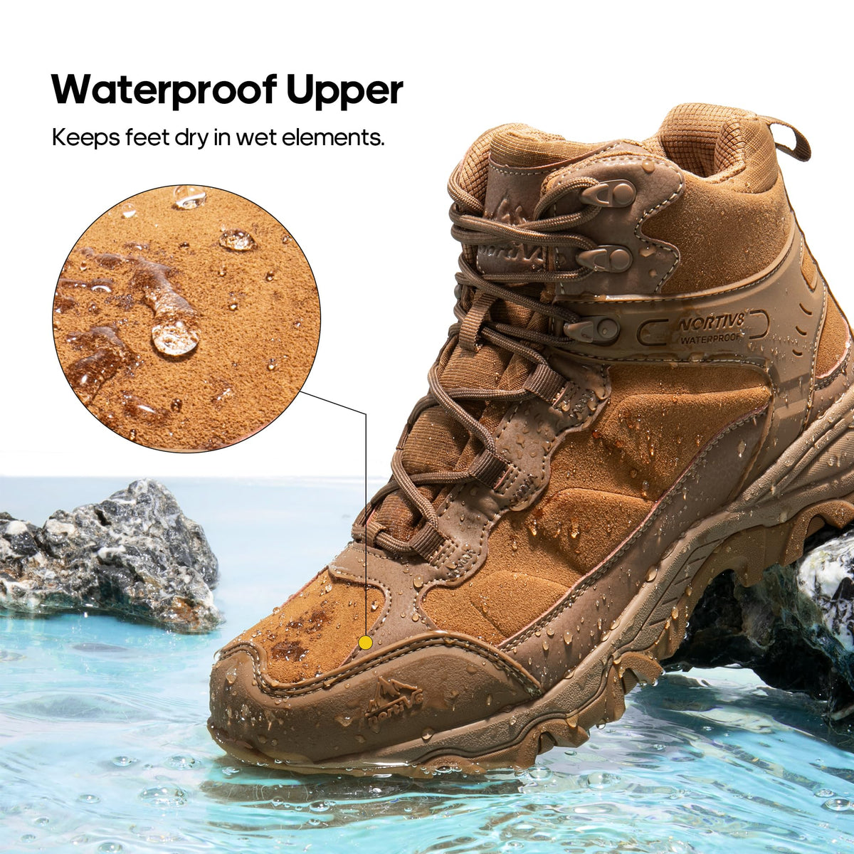Men's Waterproof Lightweight Hiking Boots G93670