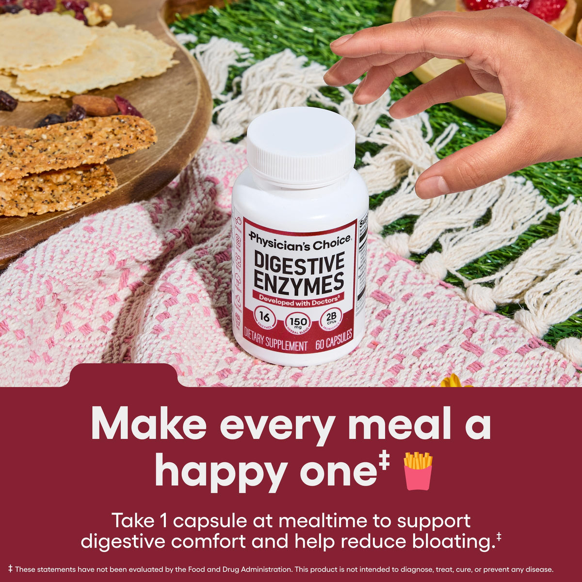 16 Enzyme Digestive Enzymes with Prebiotics & Probiotics S54281